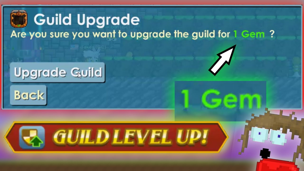 Growtopia | 😱 Upgrading Guild so fast in One Video! (Lvl 1 - lvl 3)