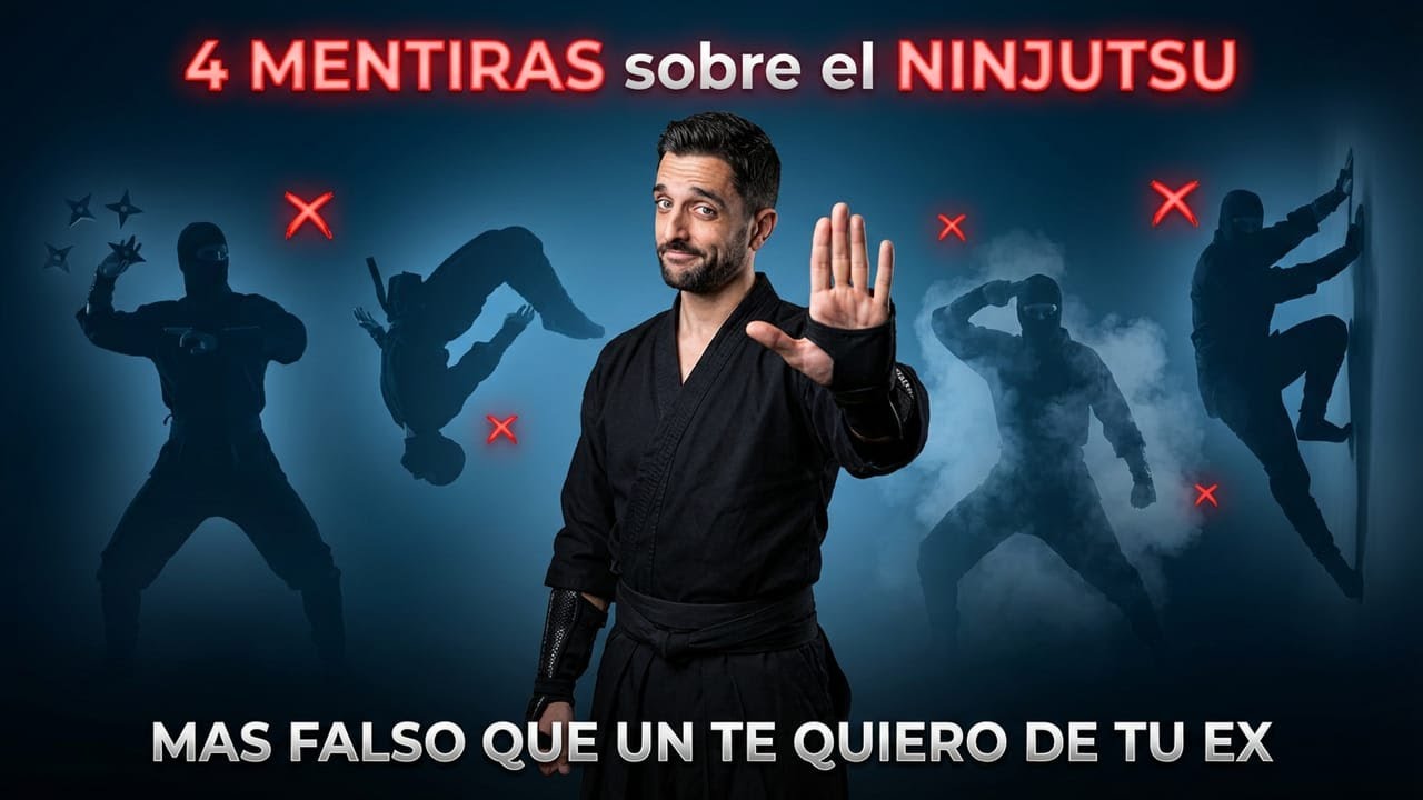 4 MENTIRAS del NINJUTSU que HOLLYWOOD TE HA HECHO CREER