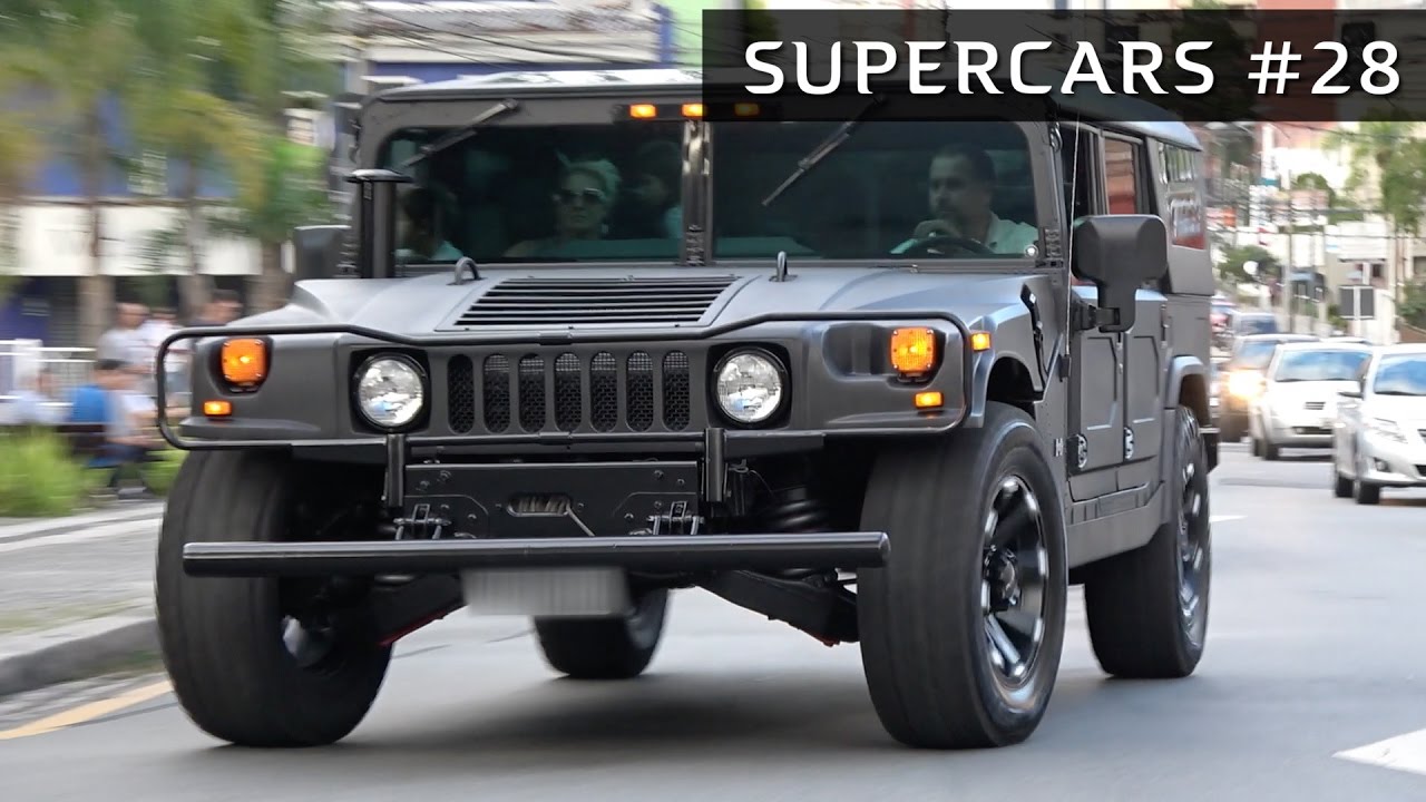 Hummer H1, Bmw M6, Porsche 911 Turbo e + carros esportivos | SUPERCARS #28