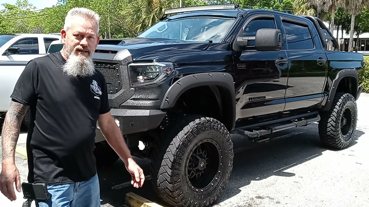 Truck Talk with Buddy with South Florida Truck Club and his Toyota Tundra at C&H Auto Accessories