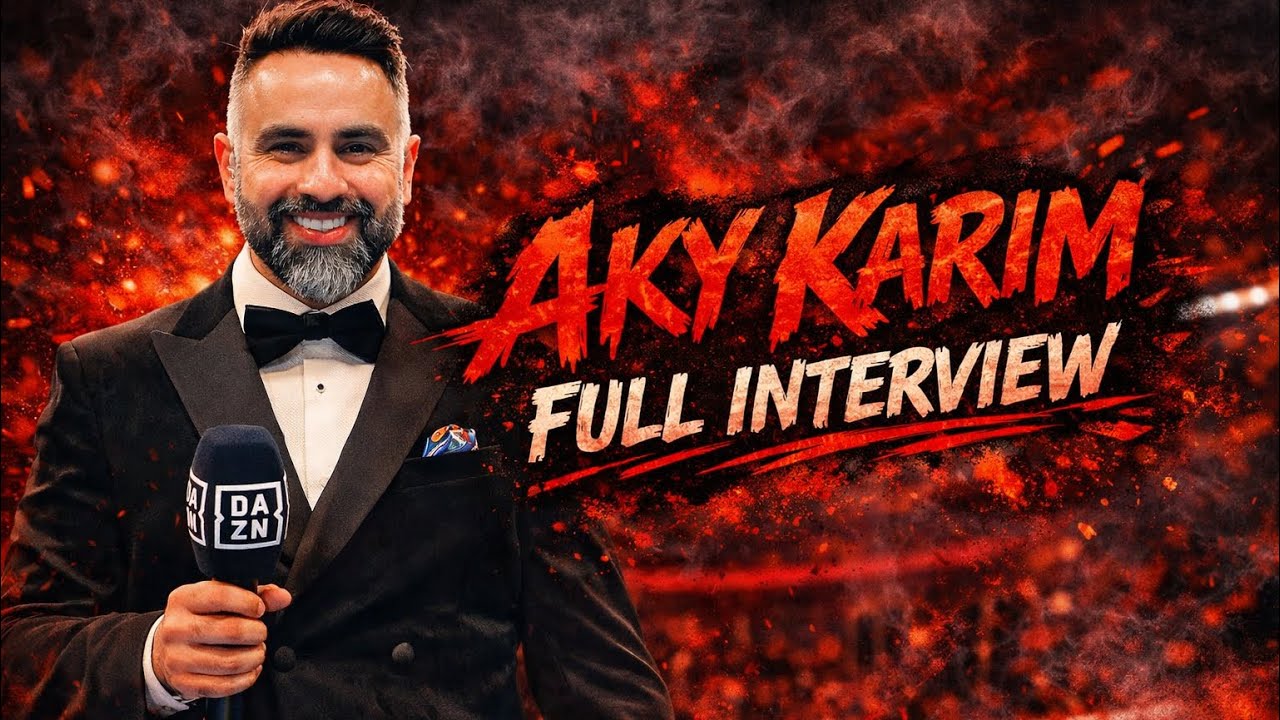 MC Aky Karim - The experience of boxing from outside the ring 🔥