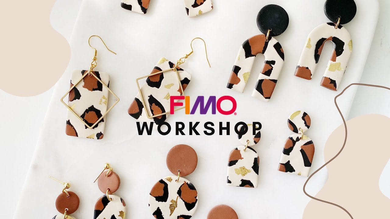 How to design Leo Earrings with FIMO Polymer Clay // FIMO live workshop with Lovisa @lovanju