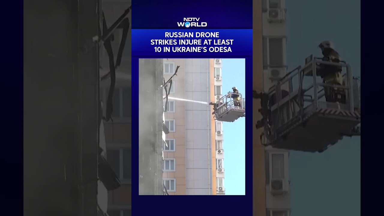Russia Ukraine War | At Least 10 Injured In Russian Strike On Odesa, Ukraine