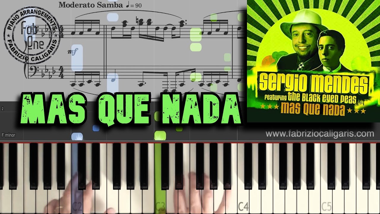 Mas Que Nada - Piano Cover - PDF - Midi