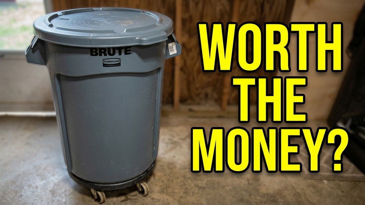 Best Trash Can for the Money? The Brute by Rubbermaid.