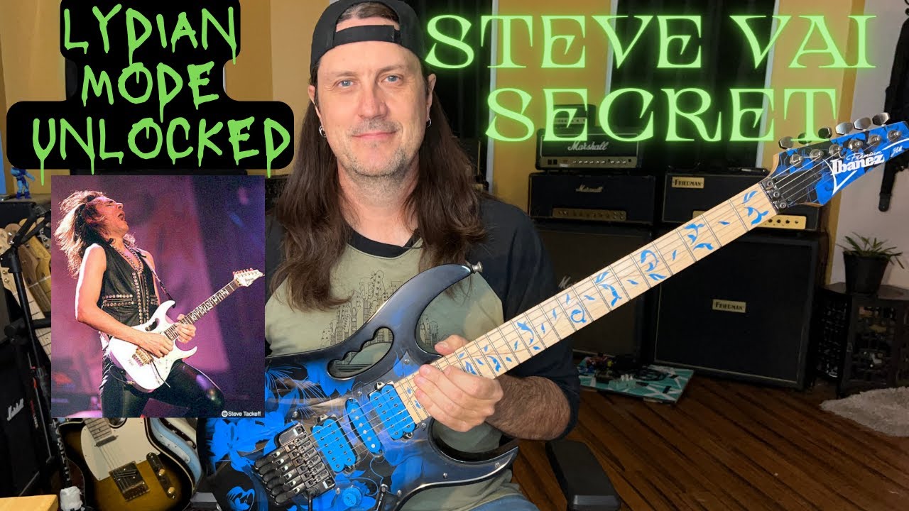 How To Sound Like Steve Vai - Lydian Mode Unlocked - Easy Guitar Lesson To Get Going In Minutes!