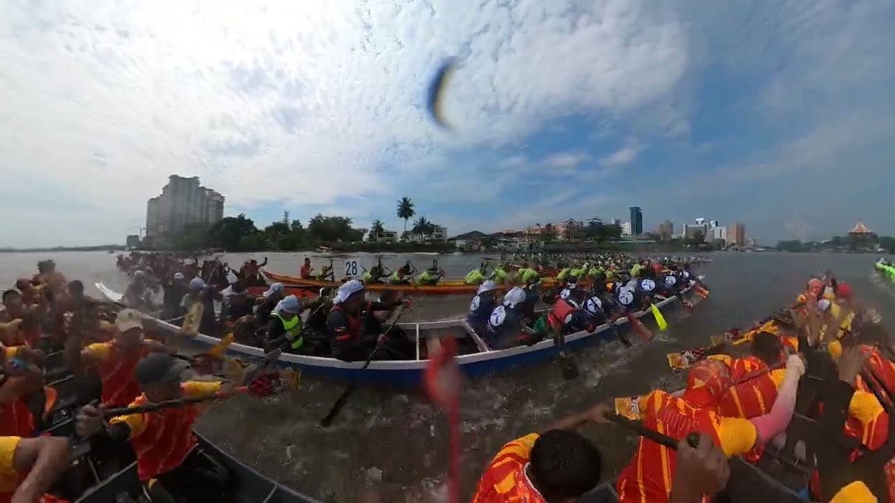 regatta sarawak 2024!! acara 25 saringan untuk merebut slot ke final