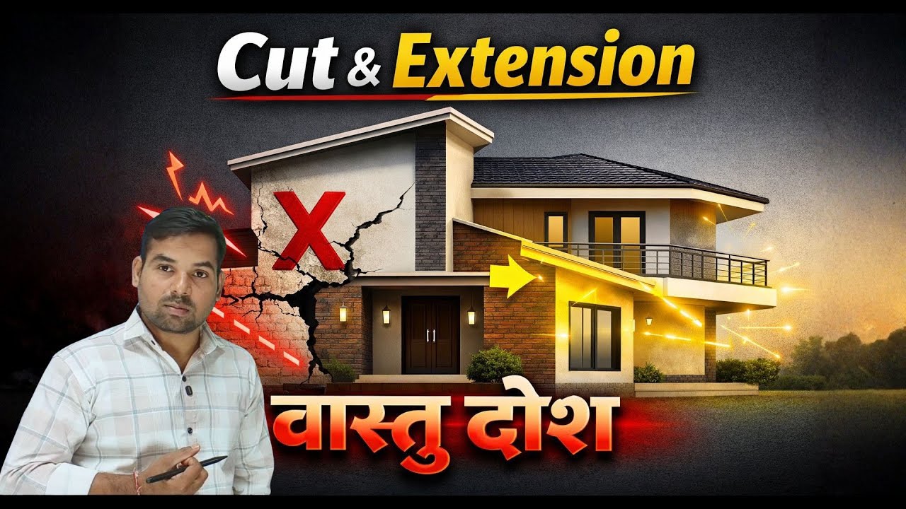 Plot/Ghar Mein Cut-Extension Ka Asar | Vastu Truth