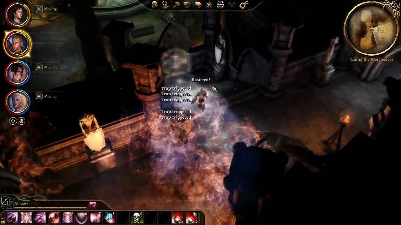 Dragon Age - Trap Dumbness