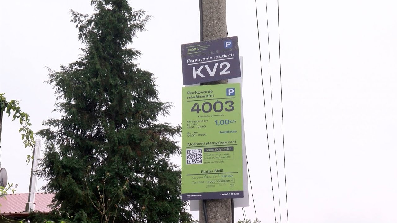 Nová zóna regulovaného parkovania v Karlovej Vsi