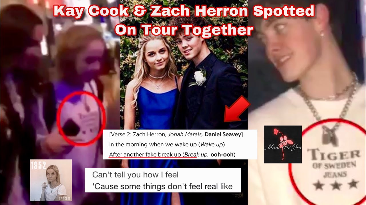 ZACH HERRON and KAY COOK FAKED A BREAKUP ?! (Back Together) *EVIDENCE*