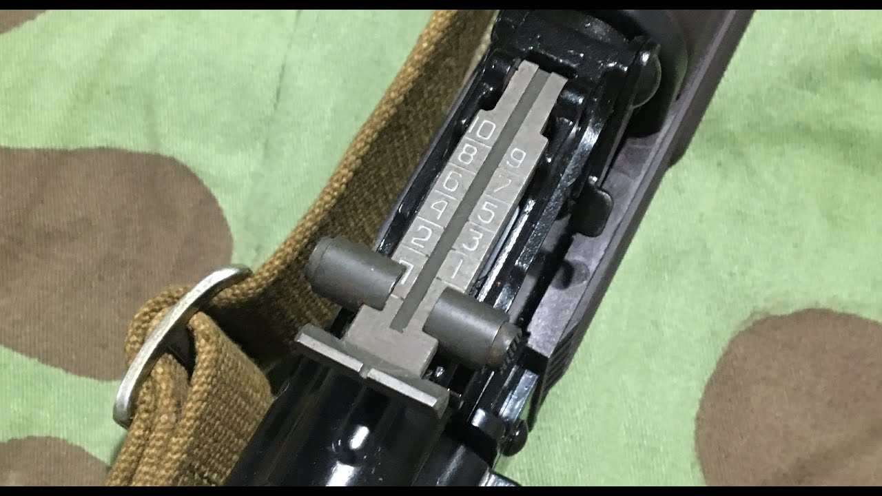 Remove and replace AK rear sight in under two minutes, GO!