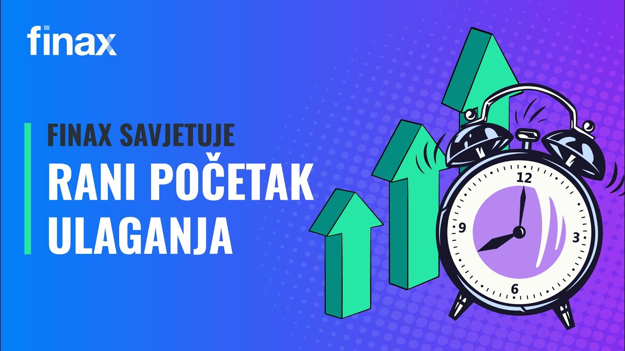 Finax Savjetuje | Važnost ranijeg početka ulaganja