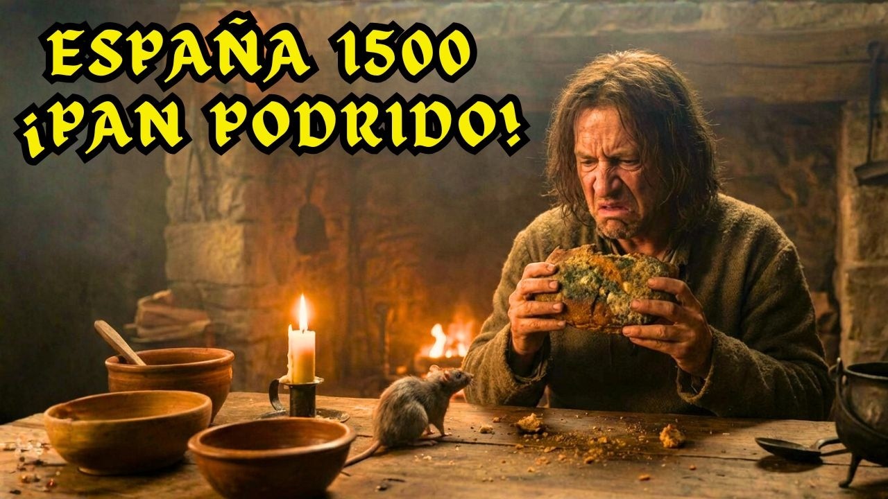 España, 1500: Comer pan mohoso era normal