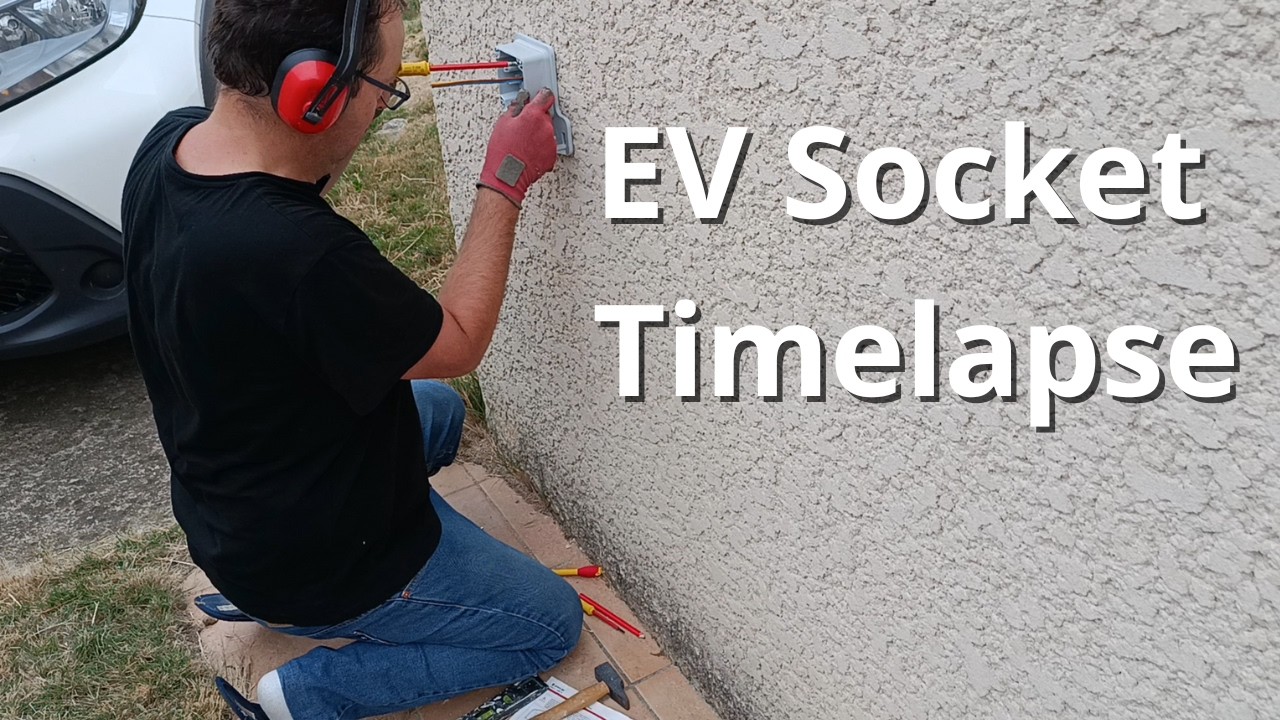 Installing a Reinforced Socket for My Electric Car &ndash; Legrand Green&rsquo;Up Timelapse