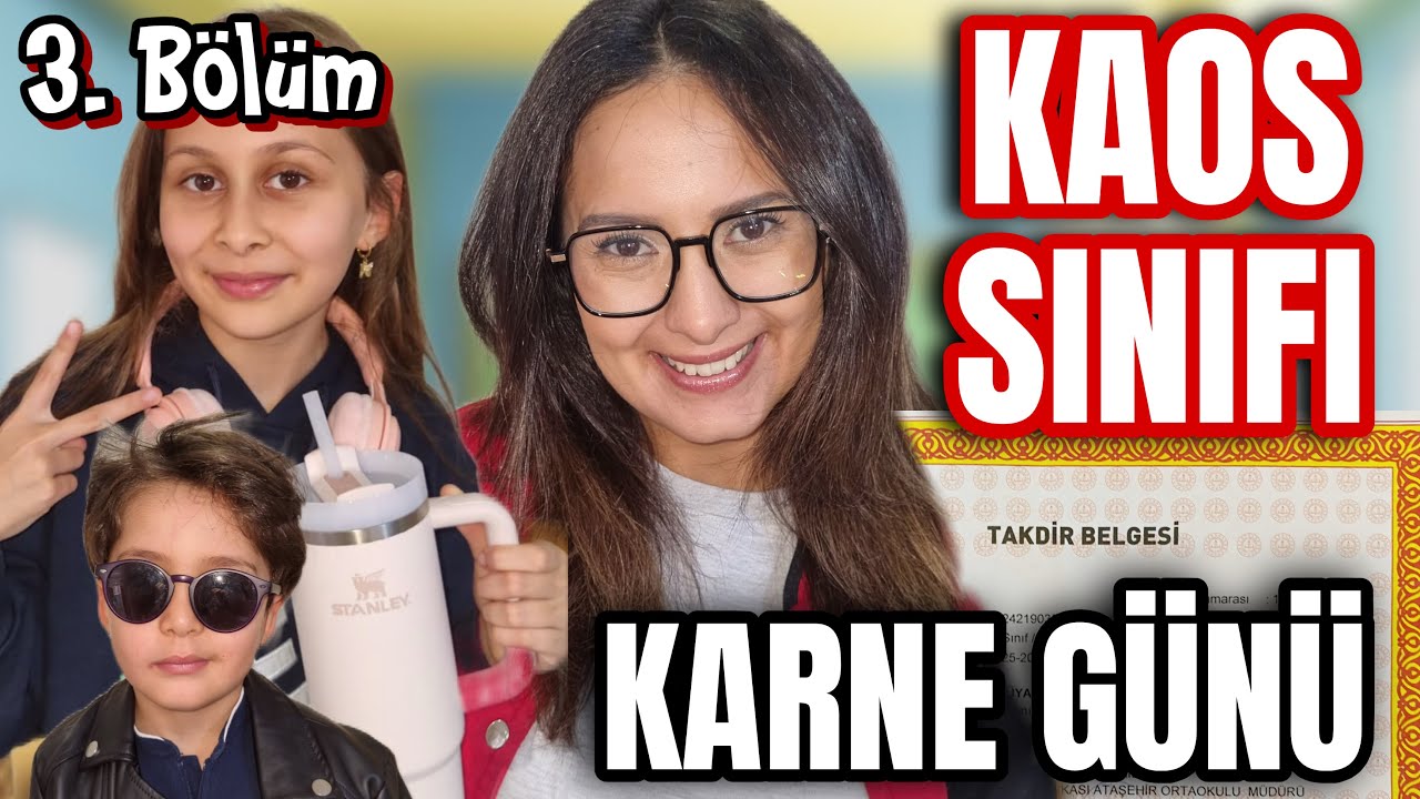 KAOS SINIFI 3. BÖLÜM !! KARNE GÜNÜ !