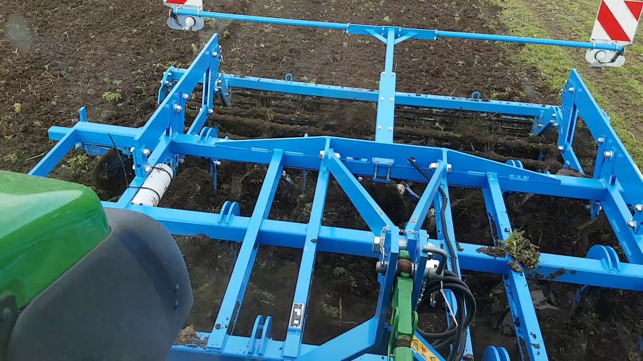 John deere 6195r +lemken karat 3,5