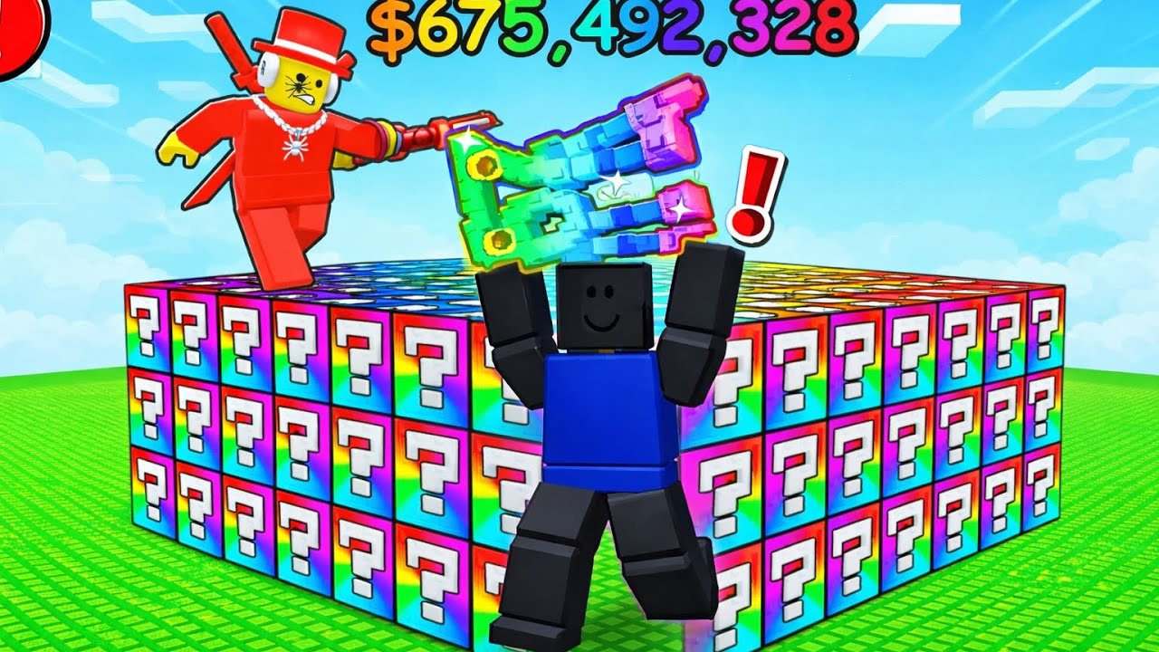 Roblox Break a Lucky Block!