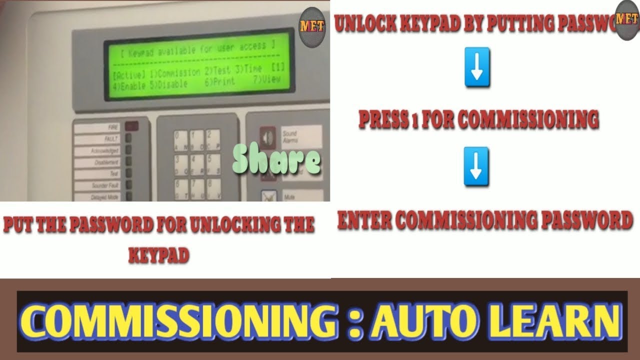 FIRE ALARM SYSTEM COMMISSIONING / AUTO LEARN IN DETAILS IN HINDI