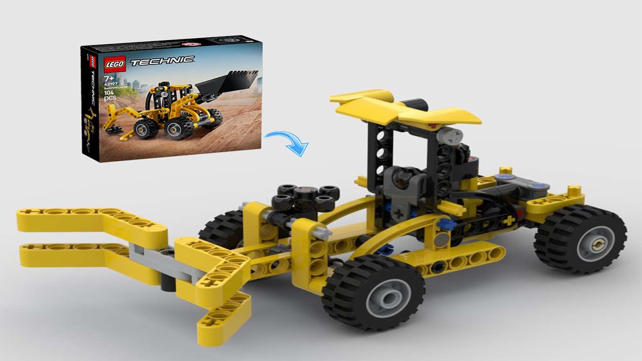 LEGO Technic Mini Bulldozer 42197 Alternate Build.