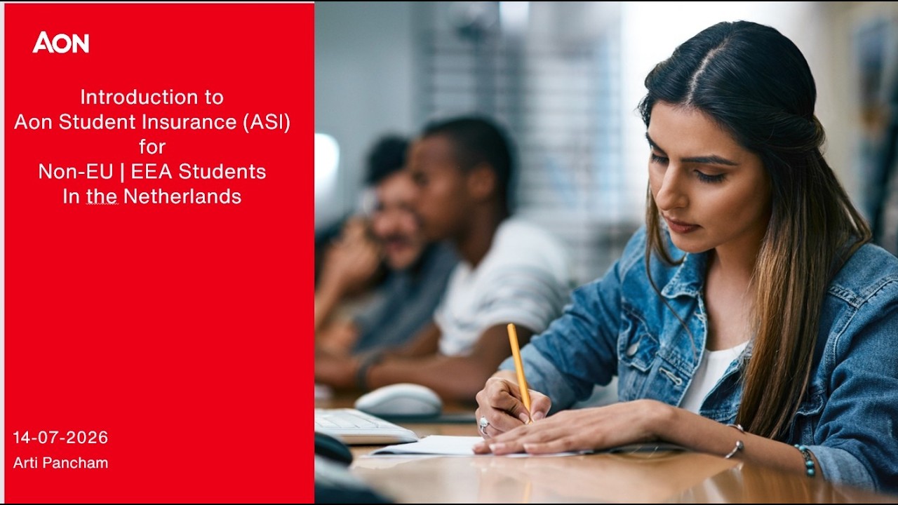Aon Student Insurance Webinar 14-7-2026 Non-EEA/non-EU students