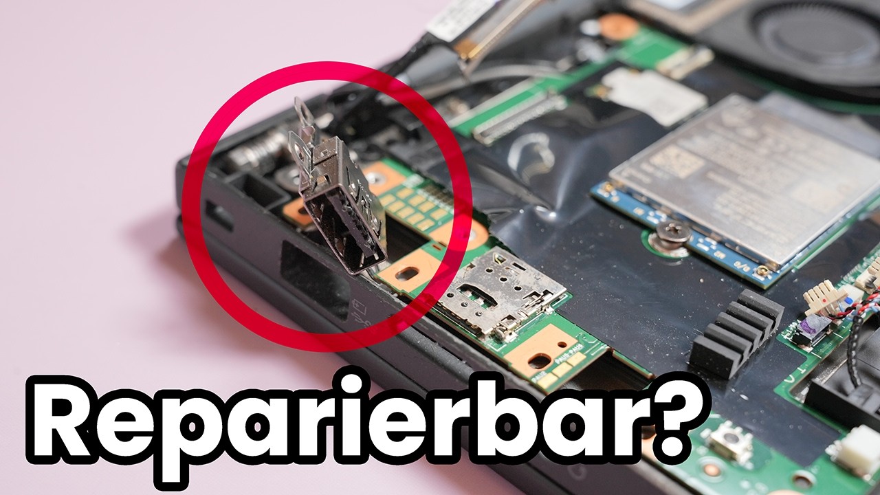 ThinkPad lädt nicht mehr – USB-C Buchse abgebrochen!