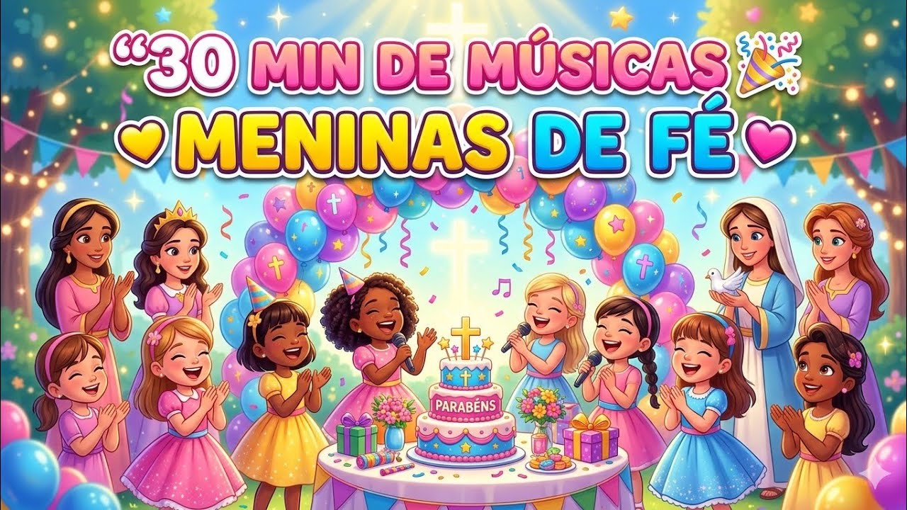 Louvor Animado para Crianças - Coletânea Gospel 