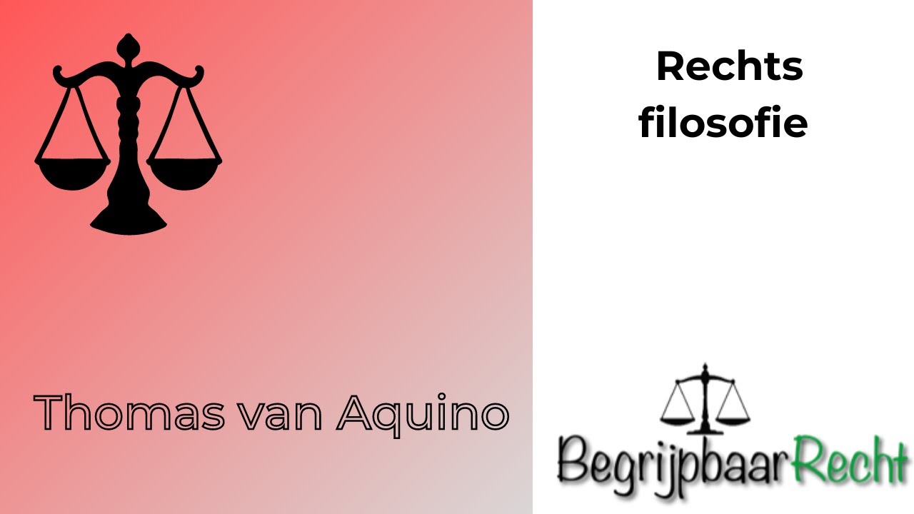 Rechtsfilosofie Thomas van Aquino
