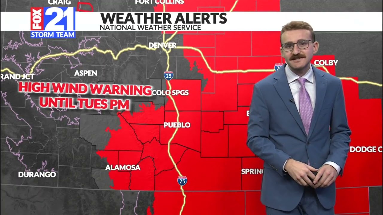 Wind, Fire Danger, and Snow for Colorado