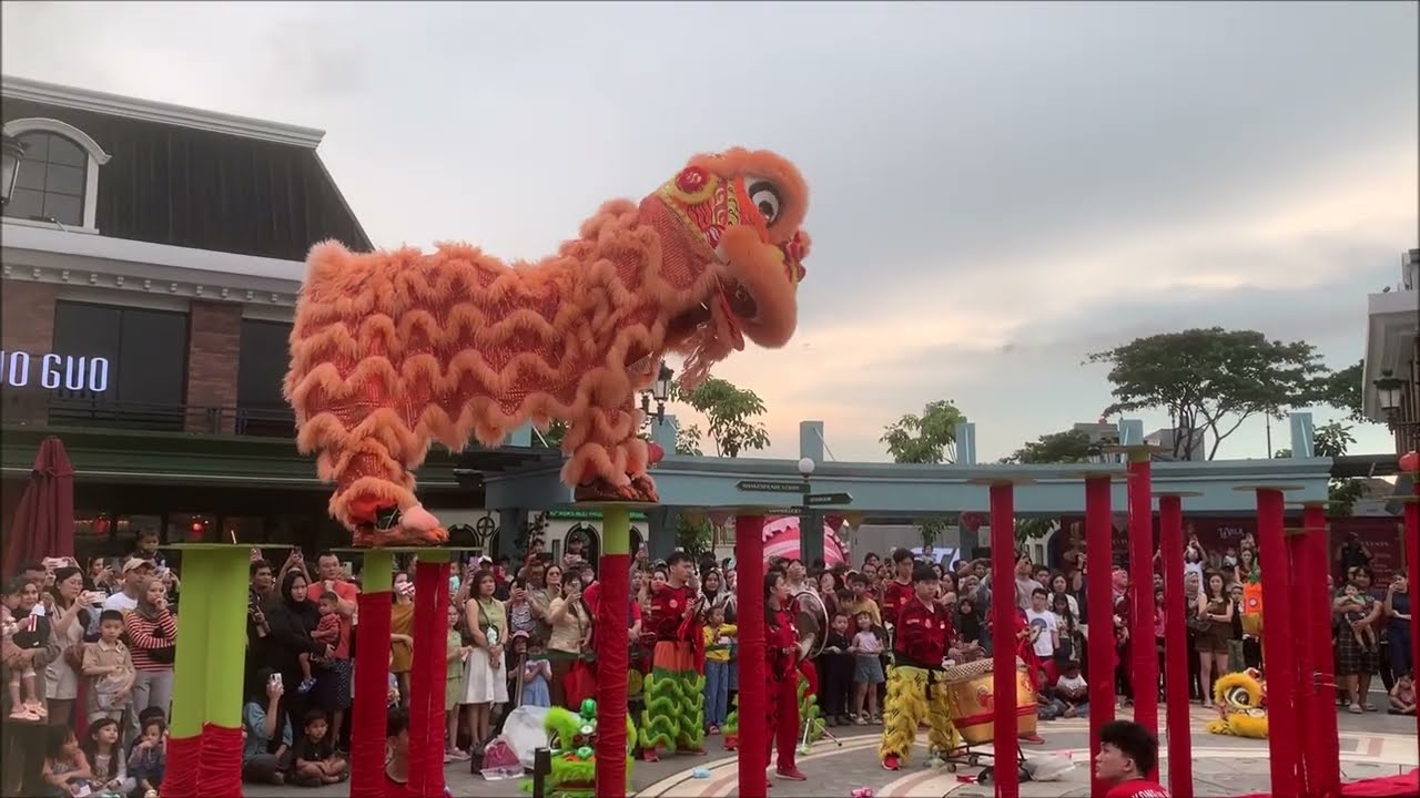 EKSTREM! Barongsai Lion Dance Imlek CNY 2026 🧧 La Vela Green Lake City TGR 🇮🇩 | 17 Feb 2026 17.00