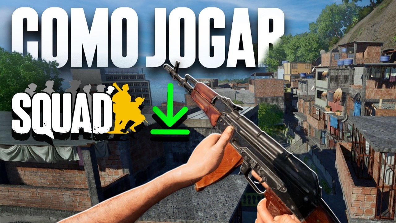 COMO JOGAR SQUAD COM MODS DE FAVELA DO RIO DE JANEIRO