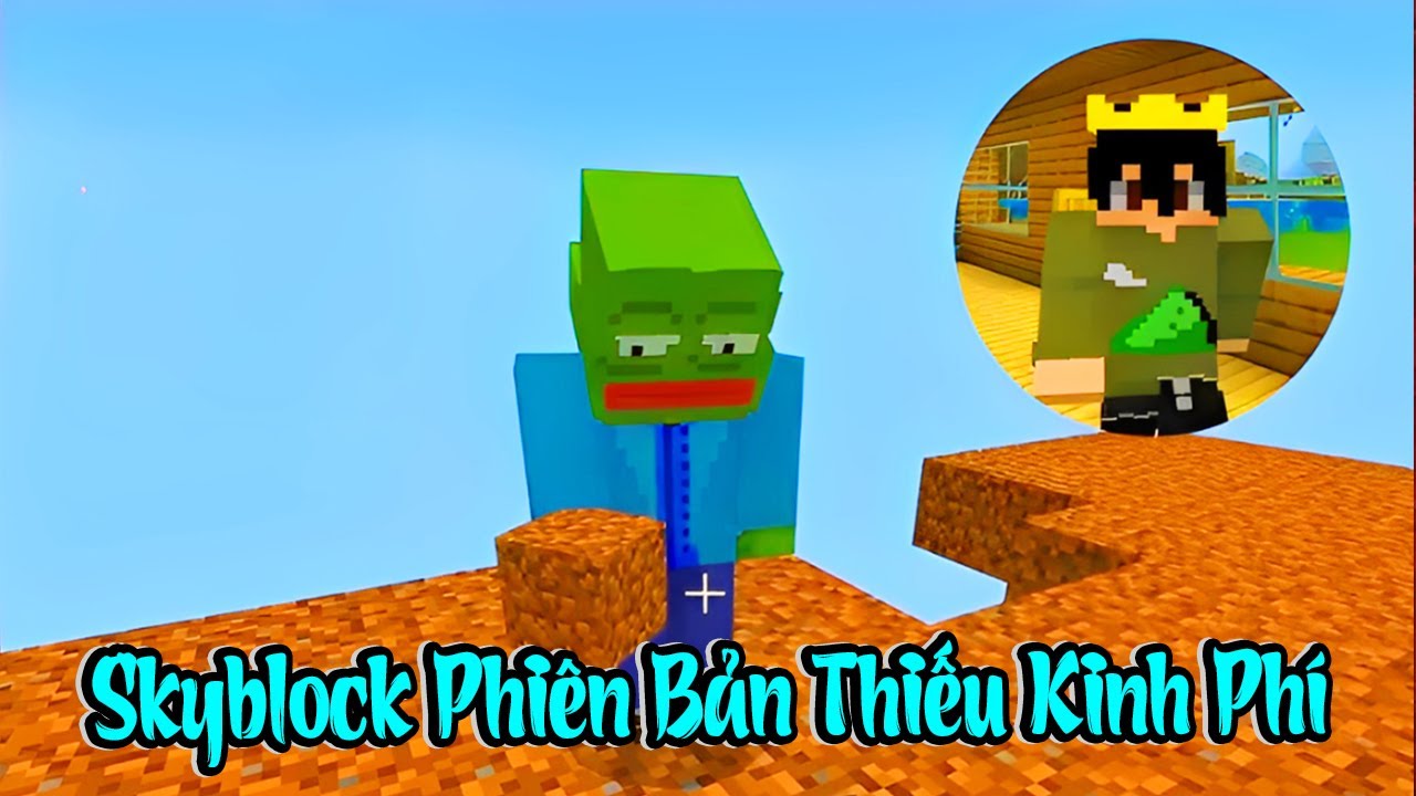 🕹️ Skyblock Phiên Bản Thiếu Kinh Phí  💸🔥#tiktok​​ #douyin​​ #minecraft #LongKaEntertainment