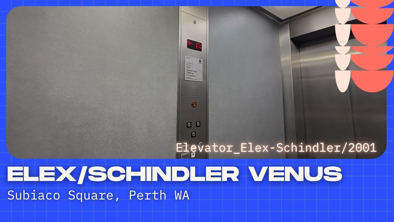 Elex/Schindler Venus Hydraulic Elevator | Subiaco Square, Perth WA