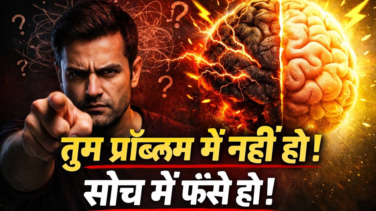 ज़्यादा सोचना बंद कैसे करें? | सही सोच vs ओवरथिंकिंग | Scientific Mindset से जिंदगी बदलें