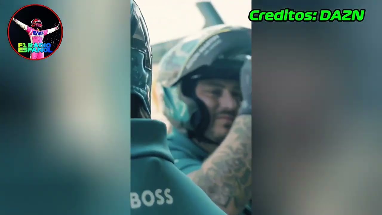 Fernando Alonso se infiltra en Aston Martin con una máscara de lucha libre mexicana. F1 radio