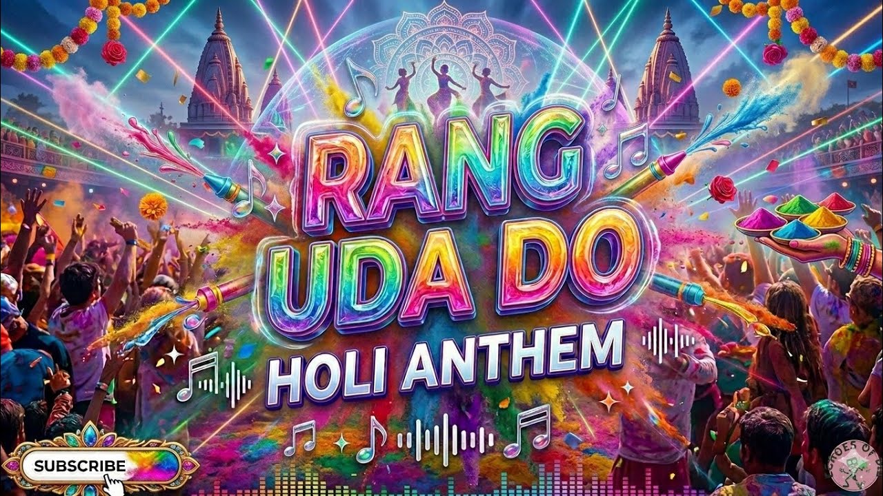  Rang Uda Do🪅 | Holi Party Anthem| Full Legendary Vibes