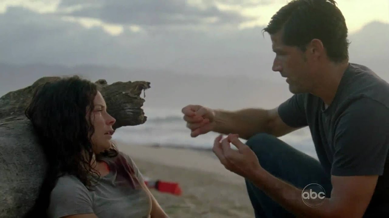LOST: Jack stitches Kate's wound [6x16-What They Died For]