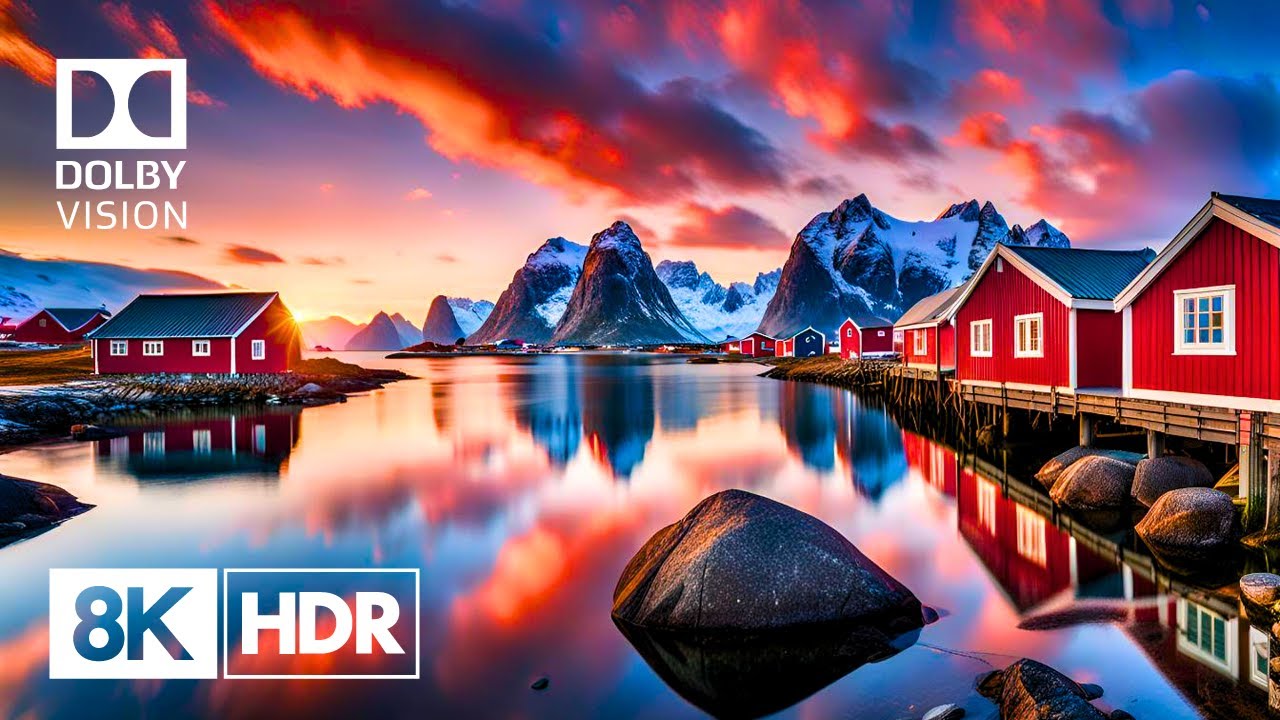 8K HDR Dolby Vision™ | The Most Beautiful Places on Earth in Ultra HD 60fps