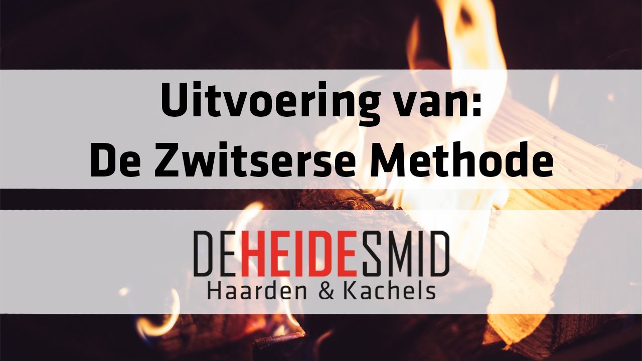 Hoe steek je een houtkachel aan met de Zwitserse Methode? | De Heide Smid