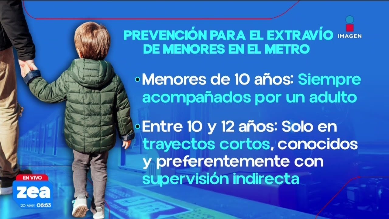 Metro CDMX: Qué hacer en caso de extravío de menores de edad