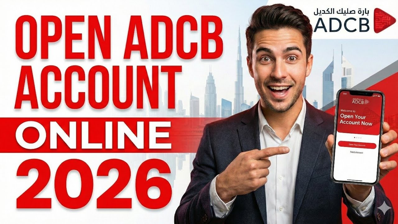 How to Open ADCB Bank Account Online 2026 | ADCB Hayyak App Step by Step