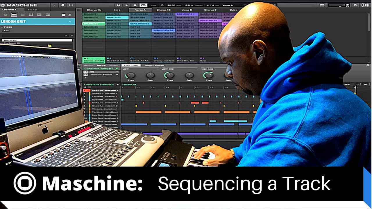 Maschine Tutorial for Beginners: Sequencing a Track