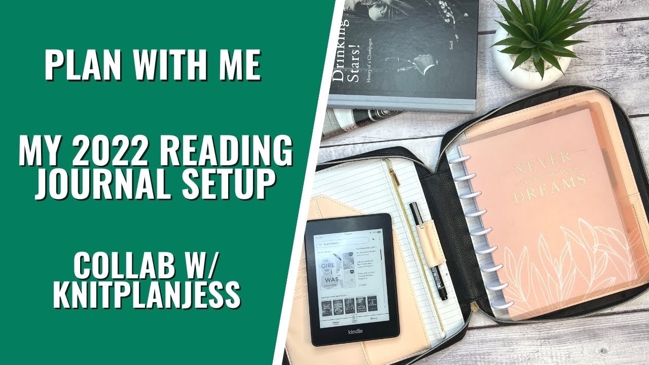 MY 2022 READING JOURNAL SETUP | COLLAB WITH @KnitPlanJess
