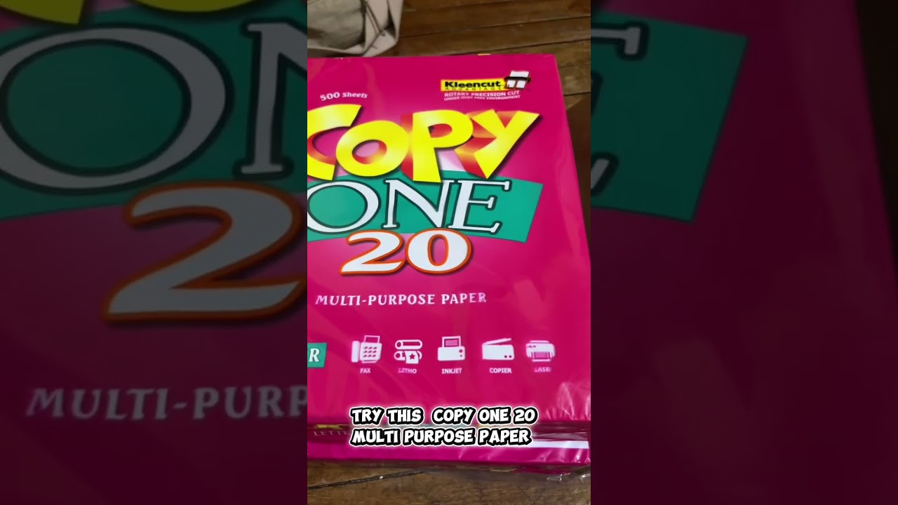 Скопируйте один лист бумаги.