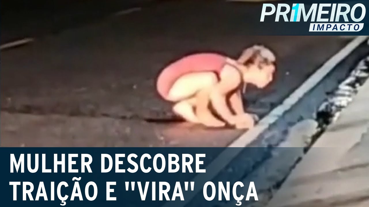 Mulher ‘vira onça” ao descobrir traição de marido | Primeiro Impacto (20/05/22)