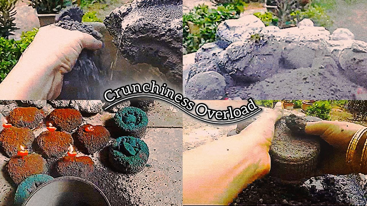 NEW EDIT OF”GRITTY CHARCOAL”Water/Dry and Paste crumble Crunchy and soft…….