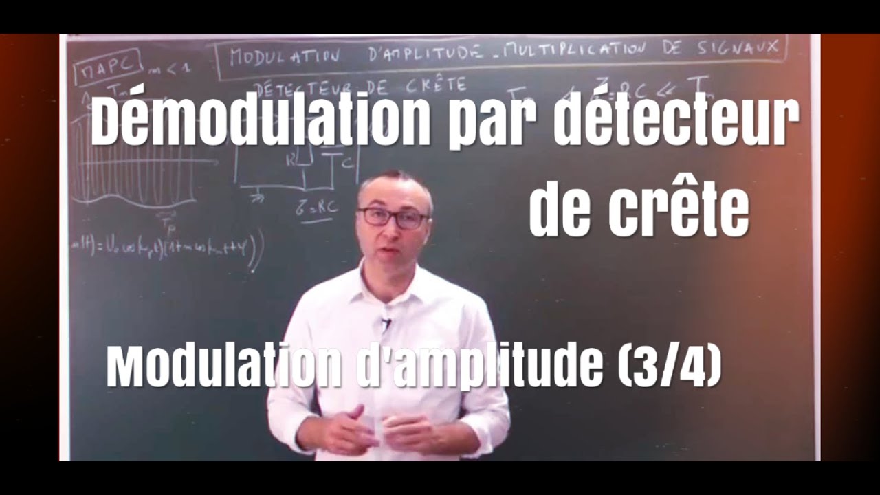 Démodulation par détecteur de crête-modulation/démodulation d'amplitude (3/4)