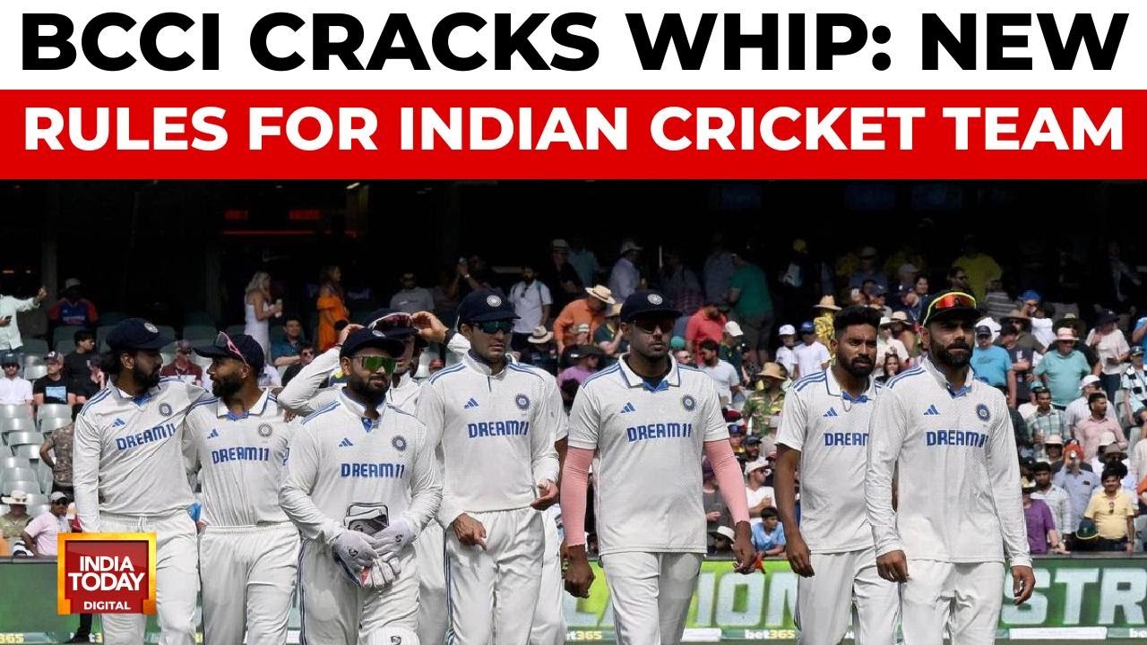 BCCI Imposes Stricter Rules on Indian Cricketers After Recent Losses | India Today