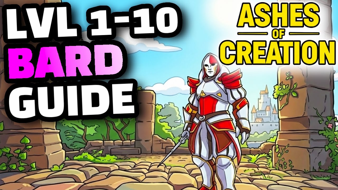 The BEST Possible Start for Bards, SOLO, Best Early Weapons, Quests, Grind Spots - Ashes of Creation