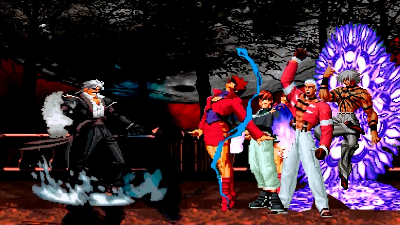 Kof Mugen Super Dark God Rugal (Me) VS Orochi Team